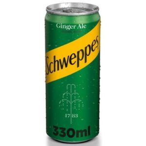 Schweppes Ginger Ale Κουτί 330ml