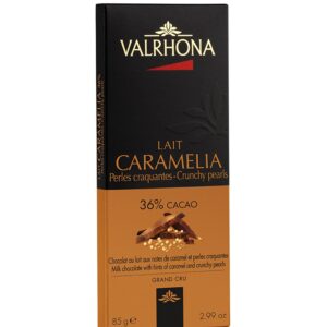 Valrhona Σοκολάτα Γάλακτος Caramelia με 36% Κακάο 120gr